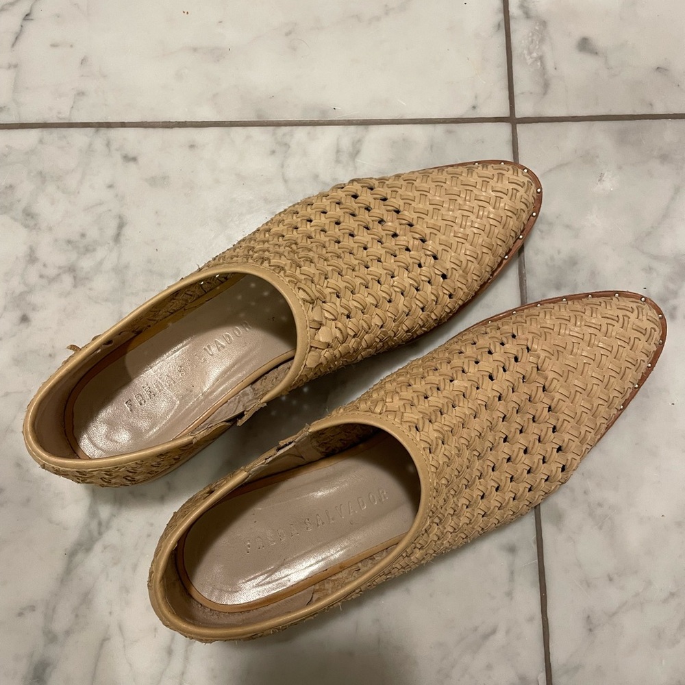 Freda Salvador woven flats